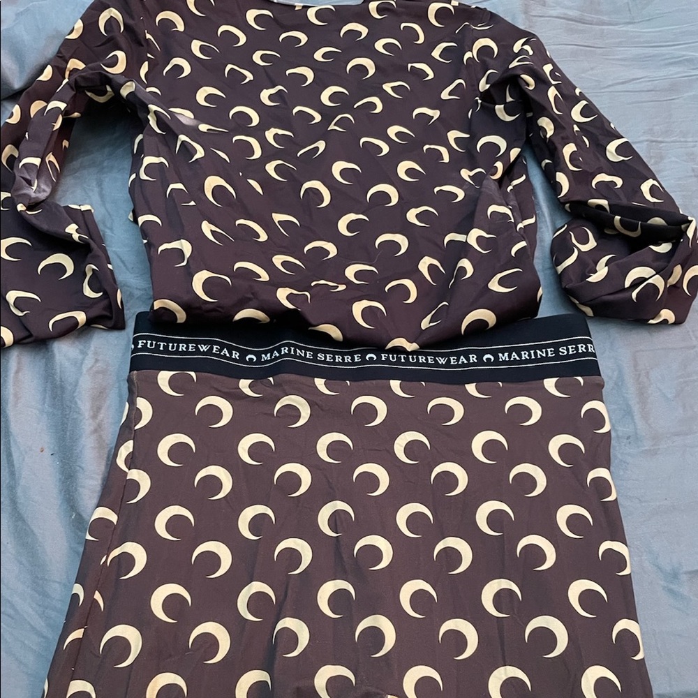 Small 2 piece outfit marine serre